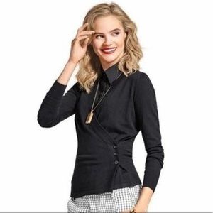 CAbi Ballet Wrap Sweater